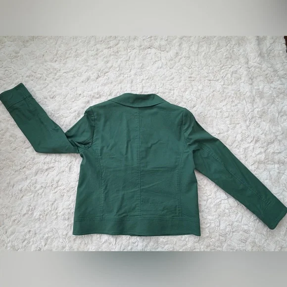 Talbots Green Cropped Blazer - Picture 5 of 6